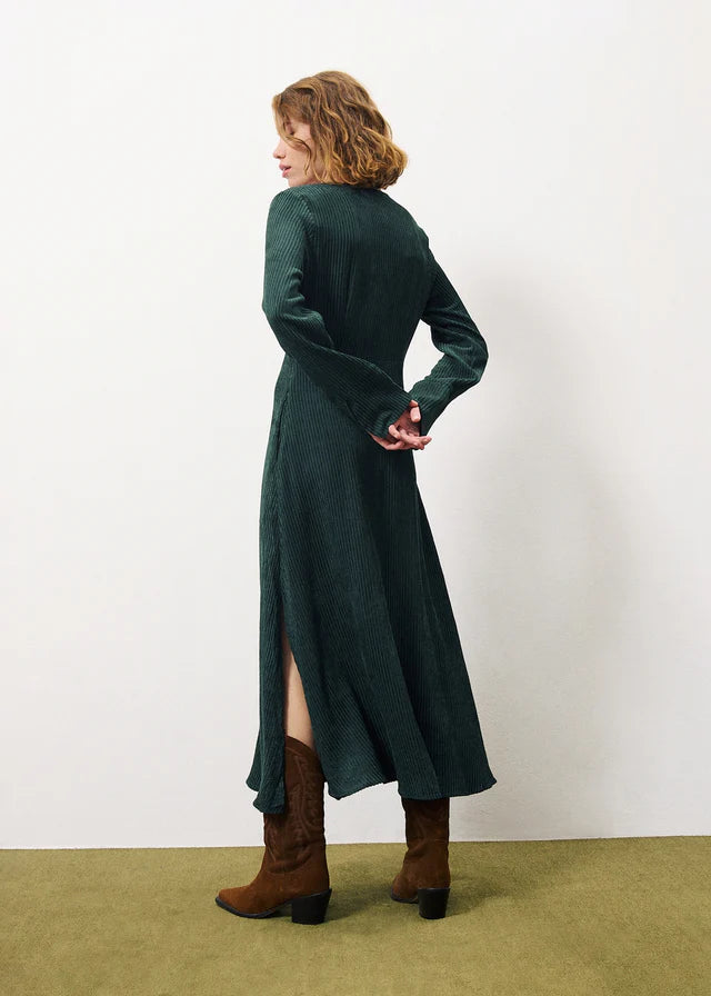 Lisna Dress / Forest Green