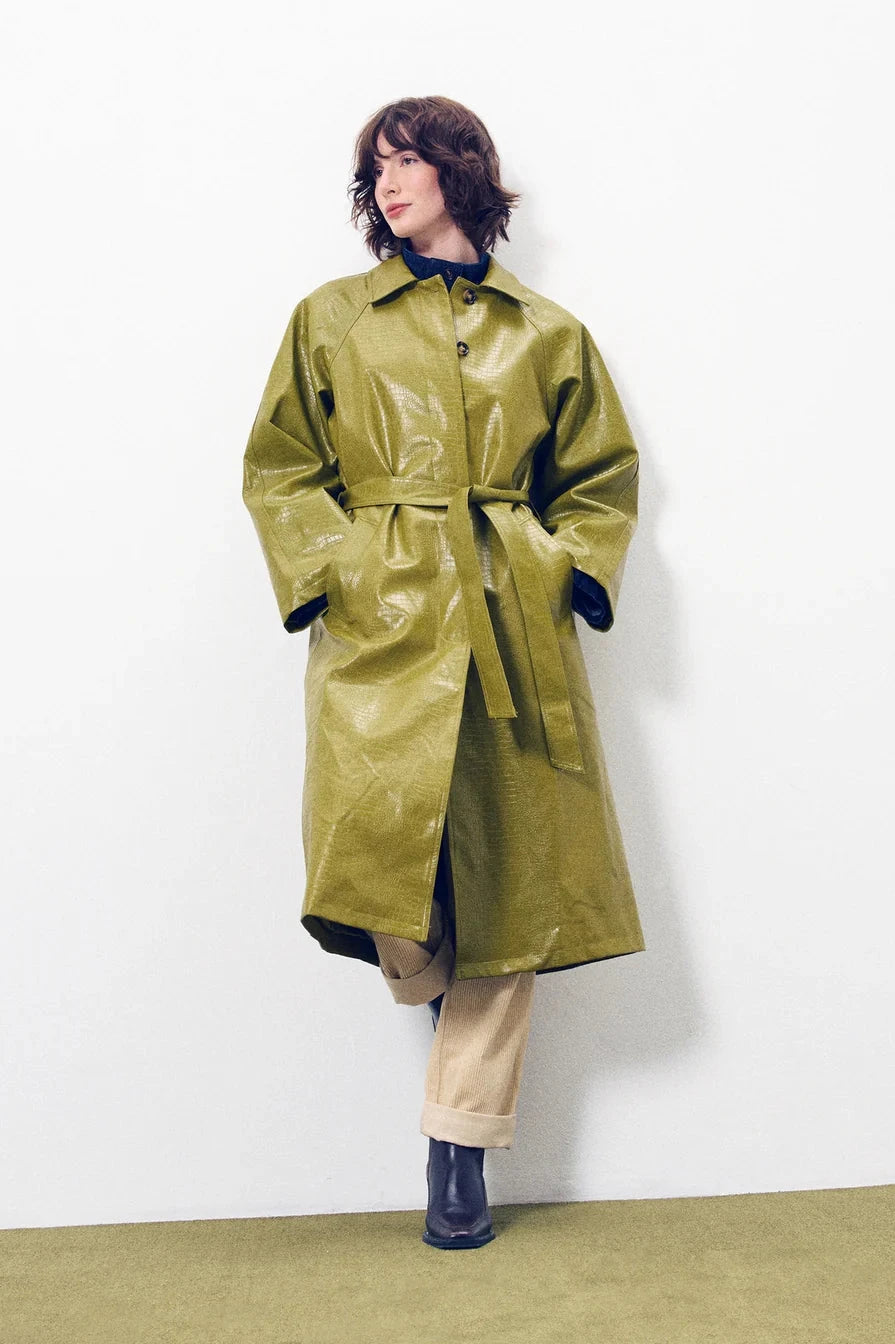 Nelia Trenchcoat / Olive