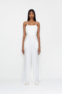 Gem Of Mer Jumpsuit / White