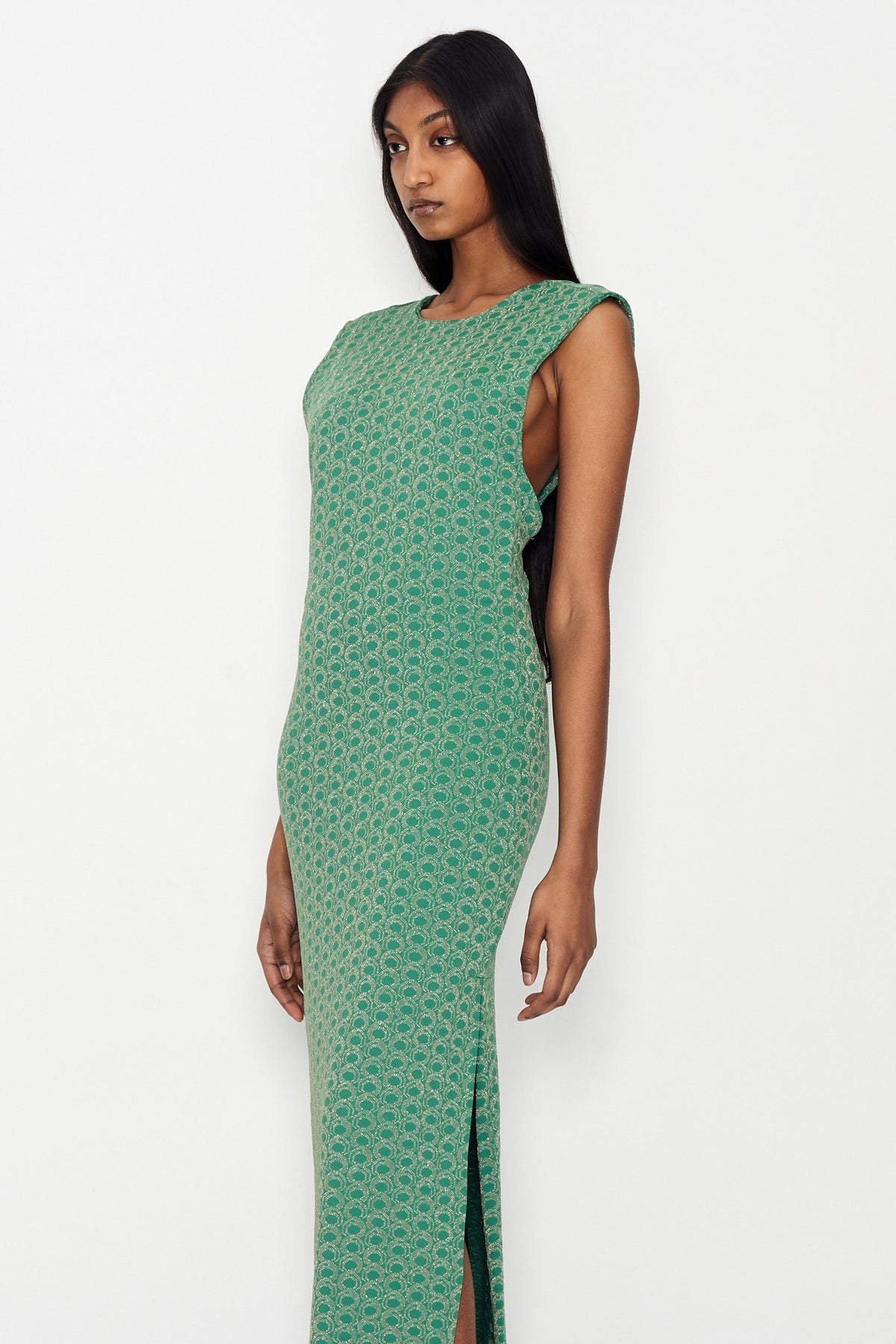 Mod Mermaid Dress / Green