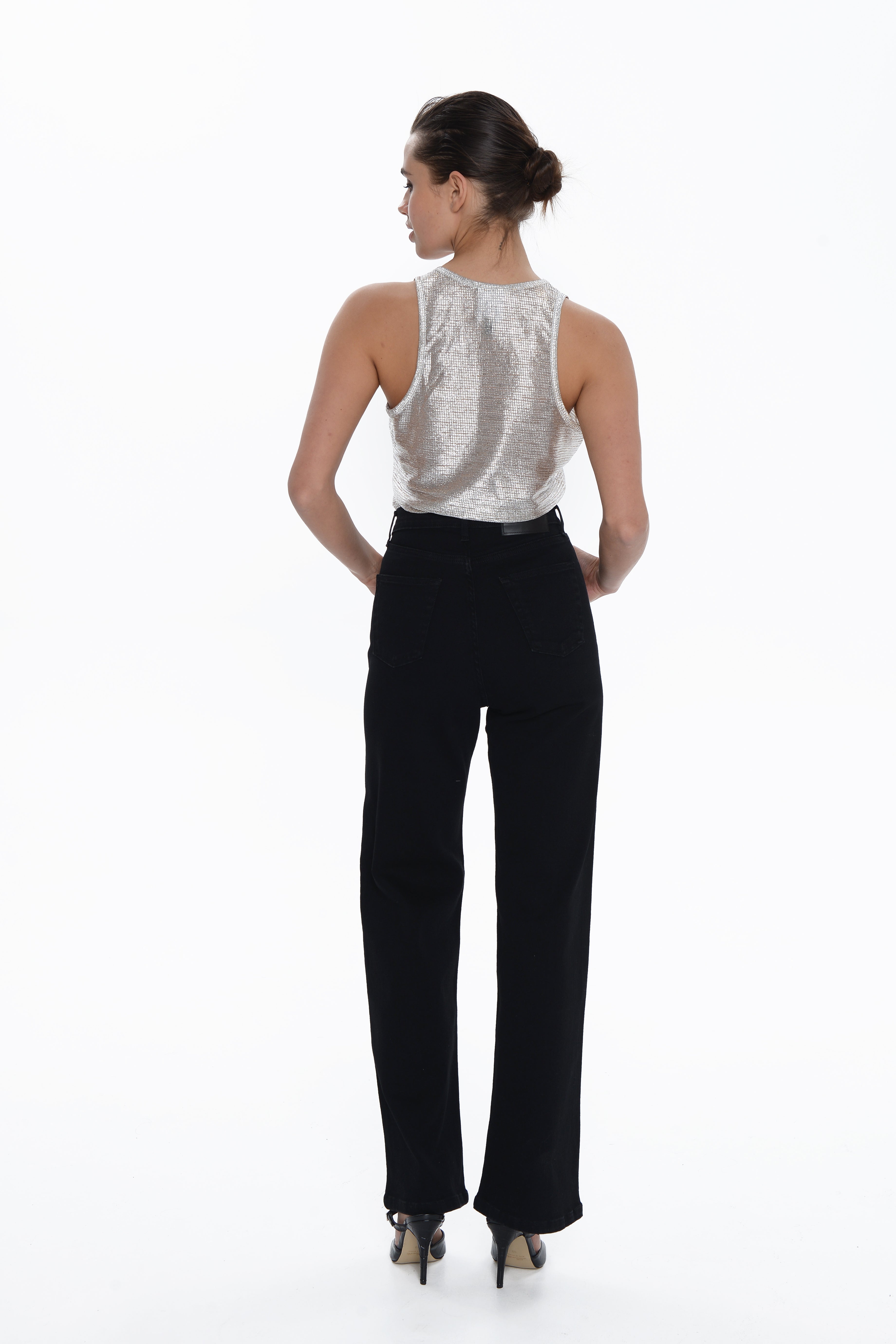 Ariana Flare Denim / Black