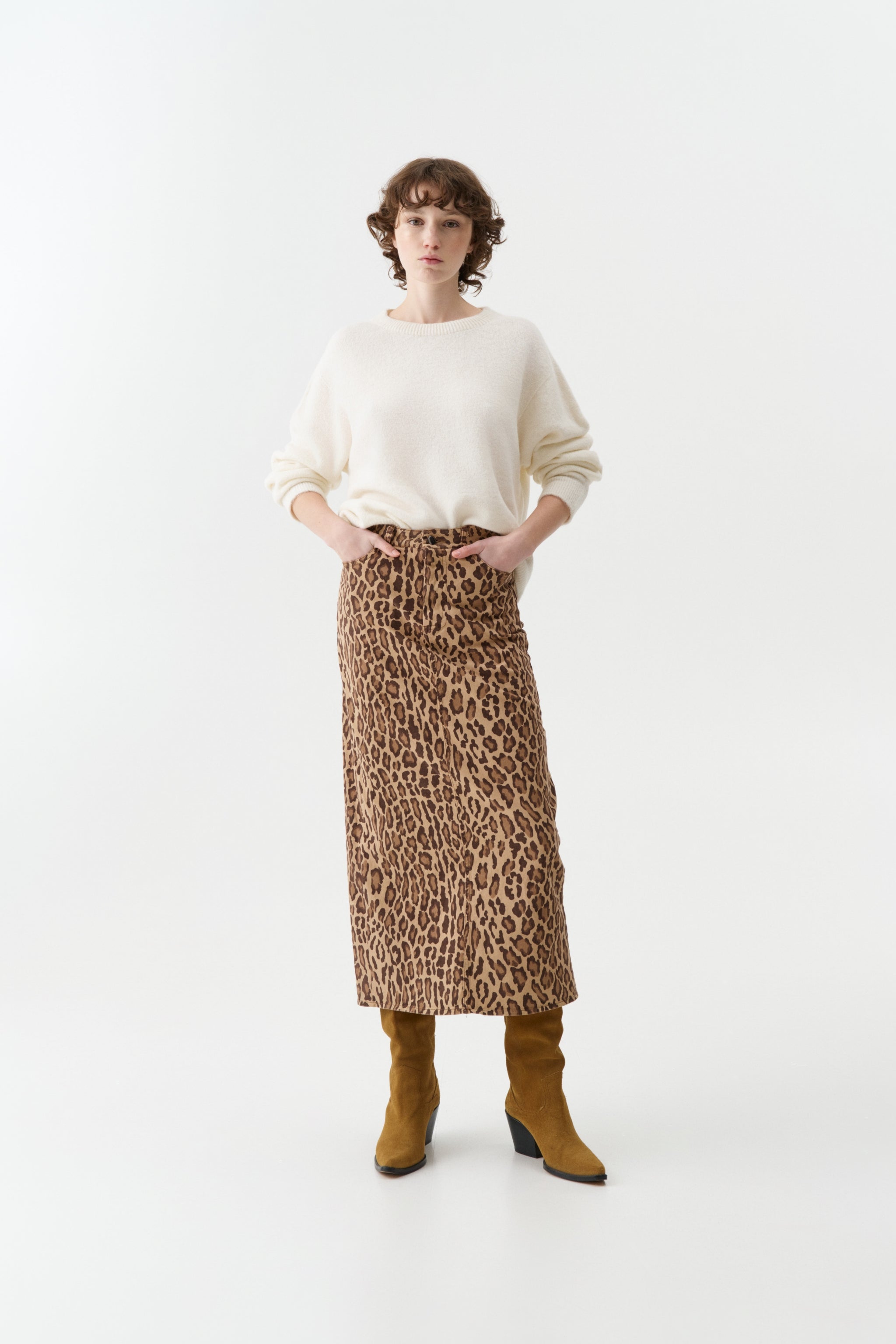 Helena Skirt / Leopard