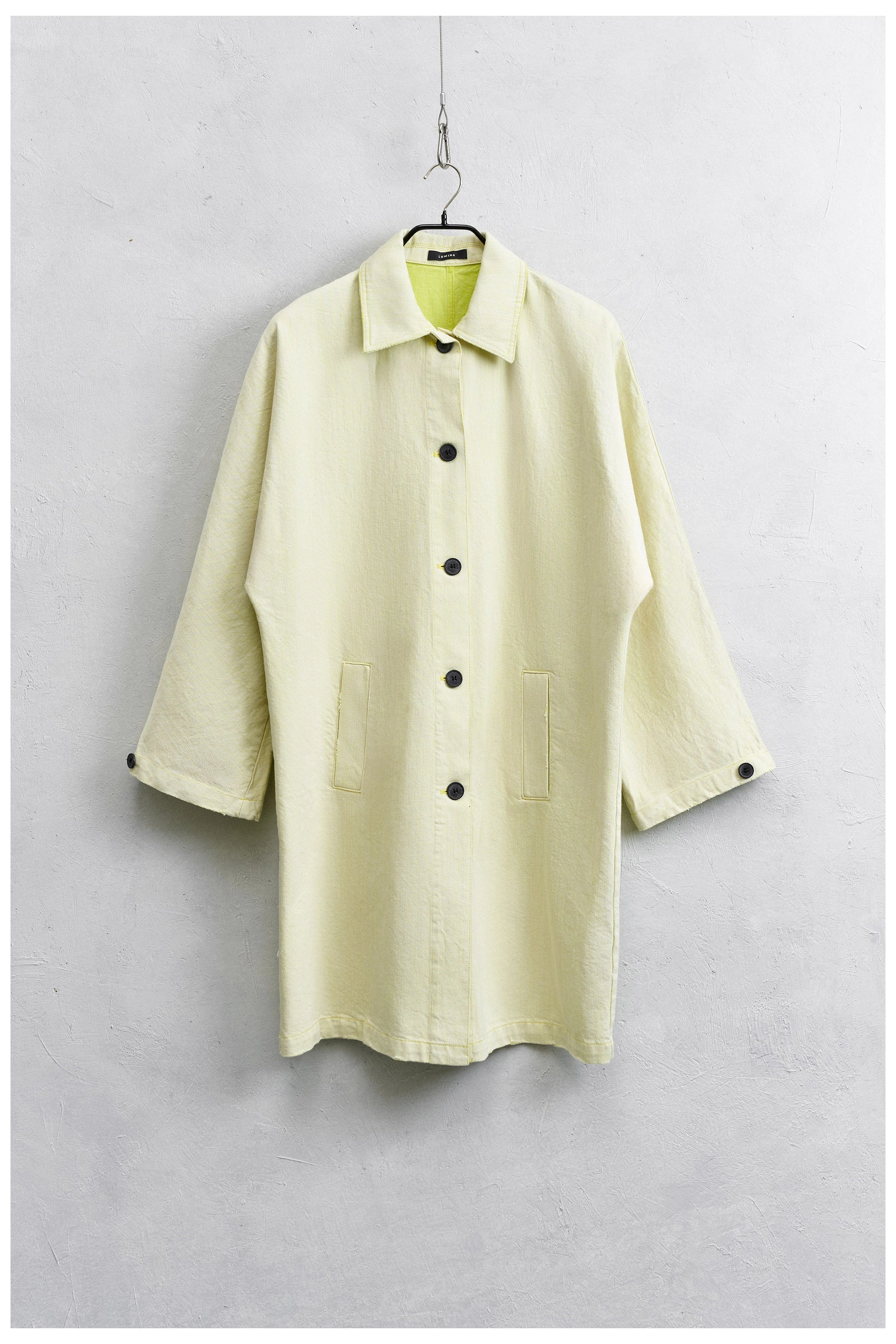 Tatiana Trenchcoat / Lime